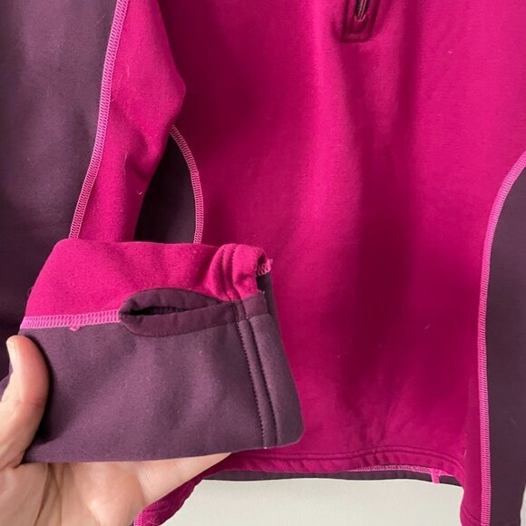 Patagonia Capilene 4 Expedition Activewear Long Sleeve Shirt Pink Purple Small - Picture 6 of 7
